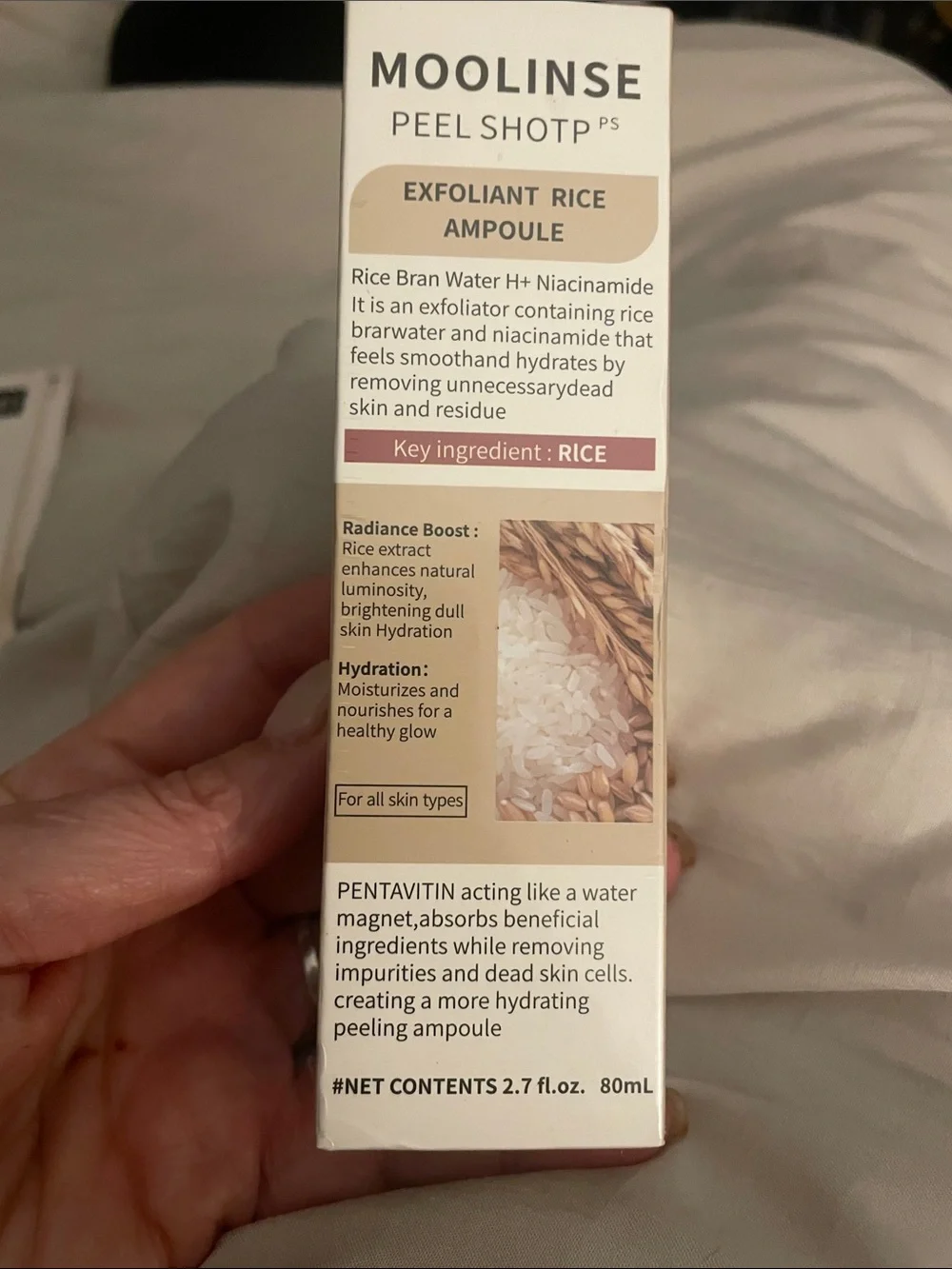 Exfoliant Rice Ampoule Cleanser — Beige Nourishing Peel
